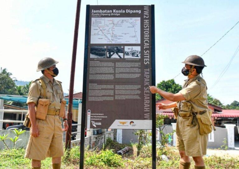 Despite obstacles, ‘Battle of Kampar’ signboard successfully installed