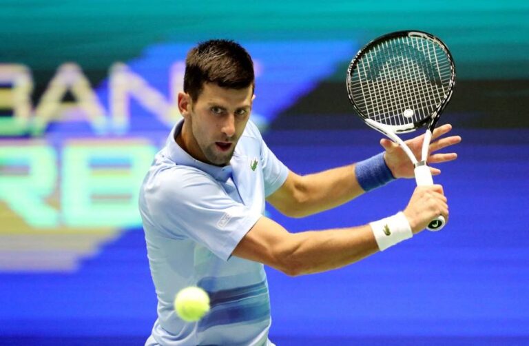 Djokovic into Astana final and brink of 90th title after Medvedev retirement
