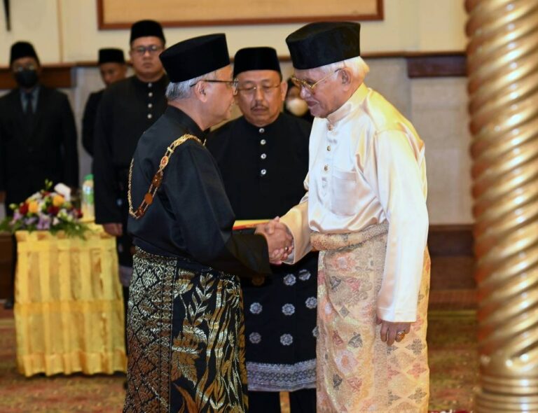 PM Ismail Sabri awarded Datuk Patinggi title