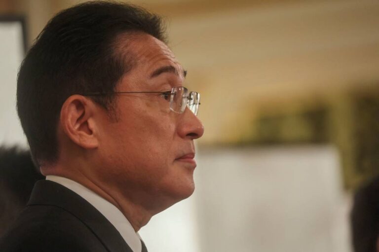 Japan Kishida’s support hits low on his party’s ties to controversial church