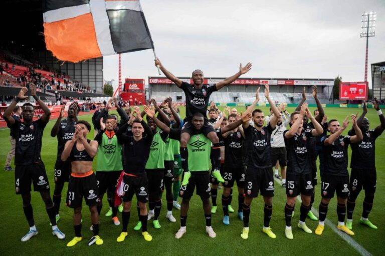 Lorient reel off sixth straight Ligue 1 win to move second