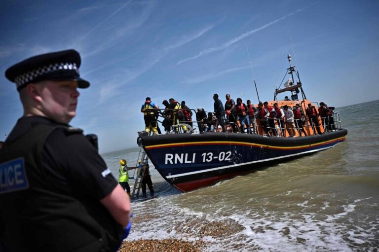 More than 360 migrants rescued at sea trying to reach Britain
