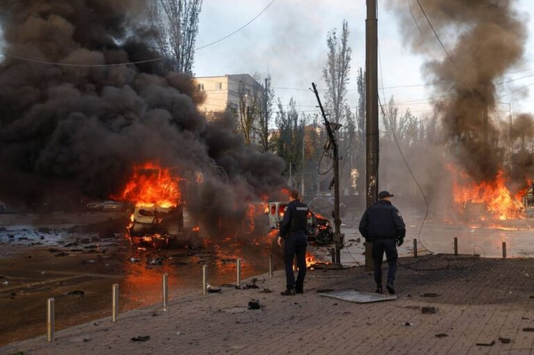 Missile strikes on ‘many cities’ of Ukraine, says Kyiv