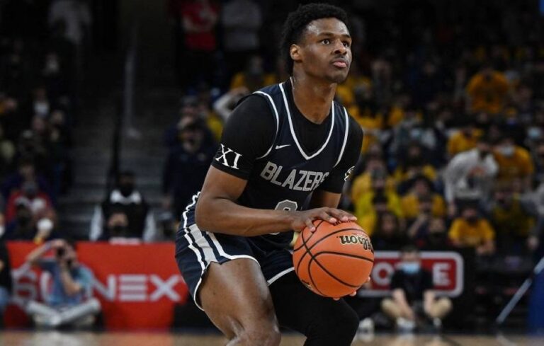 LeBron’s 18-year-old son Bronny signs Nike endorsement deal