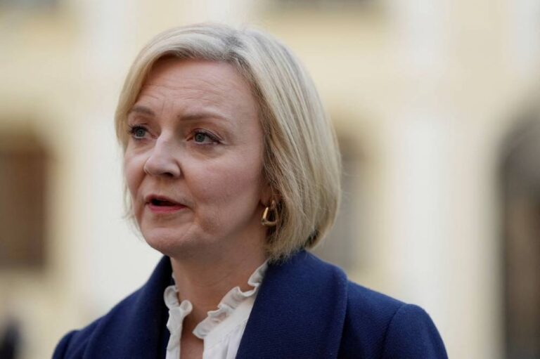 UK’s Truss to tell G7: Stick by Ukraine in face of Russian attacks