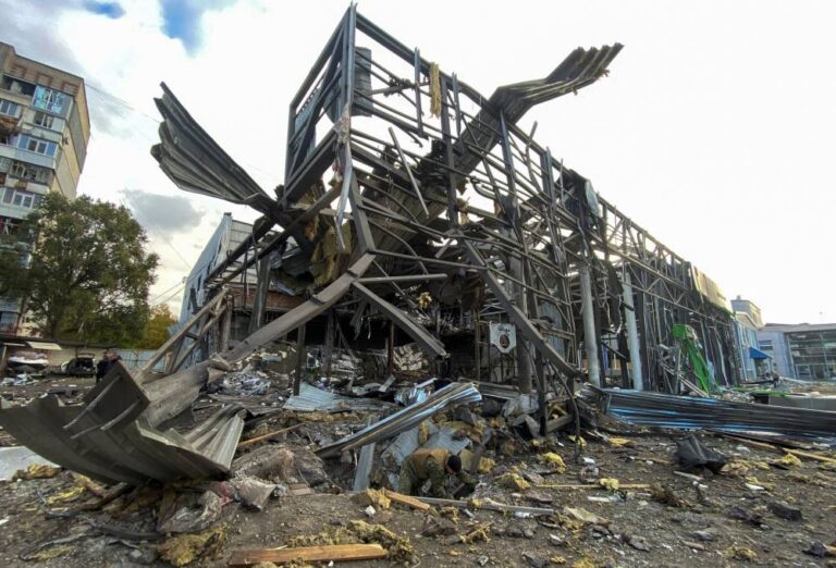 Bucharest nine presidents say Russian bombardments in Ukraine are war crimes