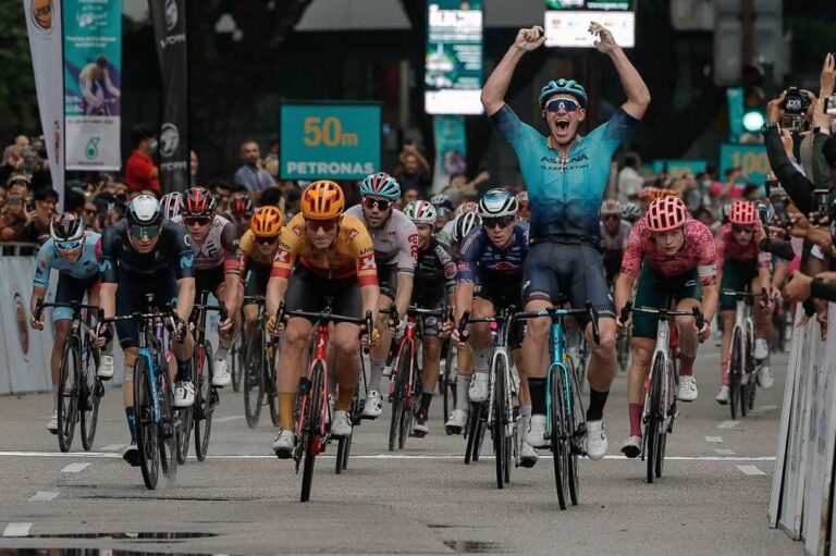 Russian cyclist Gleb Syritsa storms to stage 1 win in LTdL 2022
