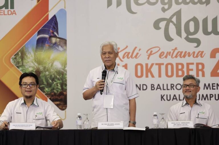 Contributions for Waqaf Felda stands at RM25.63m, says chairman