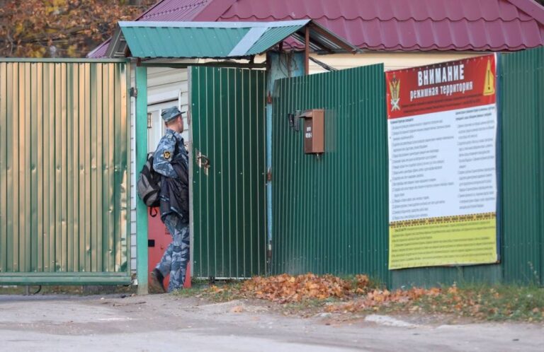 Russia’s Navalny says he is back in solitary confinement
