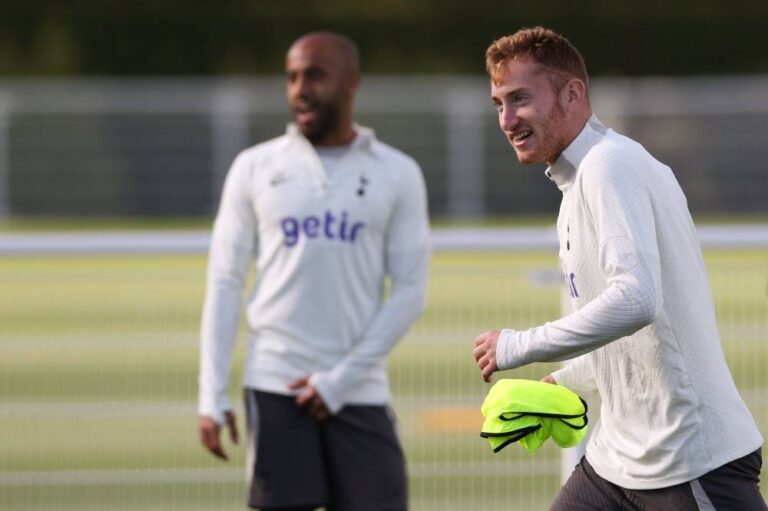 Tottenham’s Kulusevski back in training, Moura fit for Eintracht