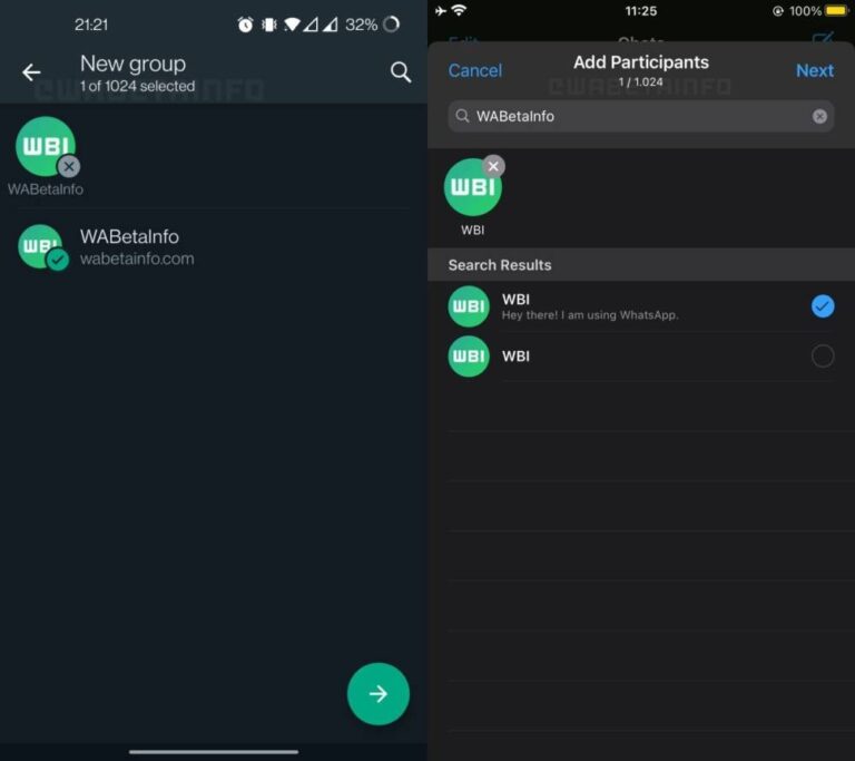 WhatsApp now lets you invite more than 1,000 people to a group