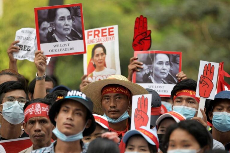 Myanmar court jails Suu Kyi for three years for graft, says source