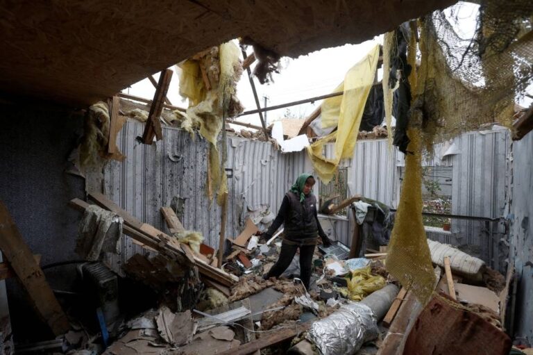 Frontline Ukrainian hamlet enjoys blast-free night for first time since February