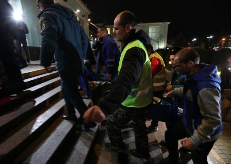 Ukraine says Russians will take at least a week to leave Kherson city