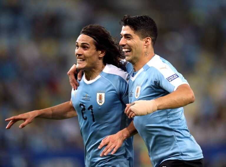 Uruguay’s Suarez, Cavani picked for fourth World Cup, injured Araujo in