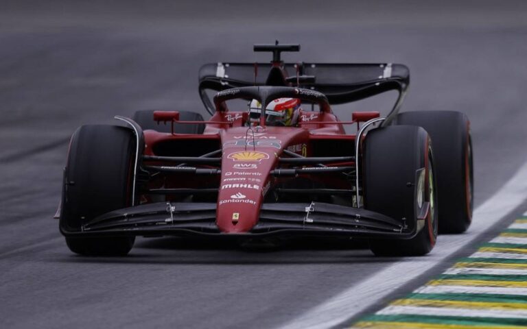 Leclerc qualifies 10th after Ferrari tyre blunder