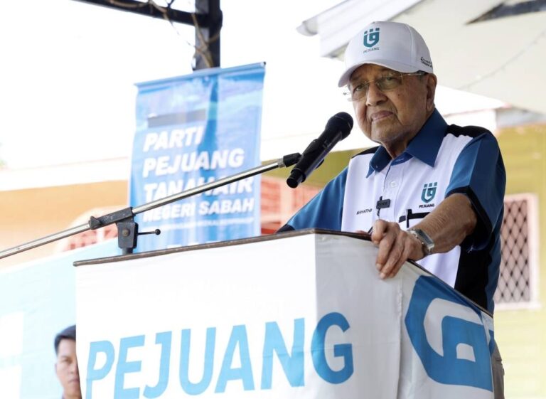 GTA will not work with BN, Perikatan or Pakatan to form govt after GE15, says Dr Mahathir