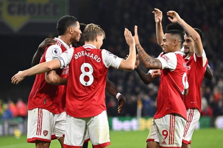 Arsenal five points clear after Man City stunned by Brentford