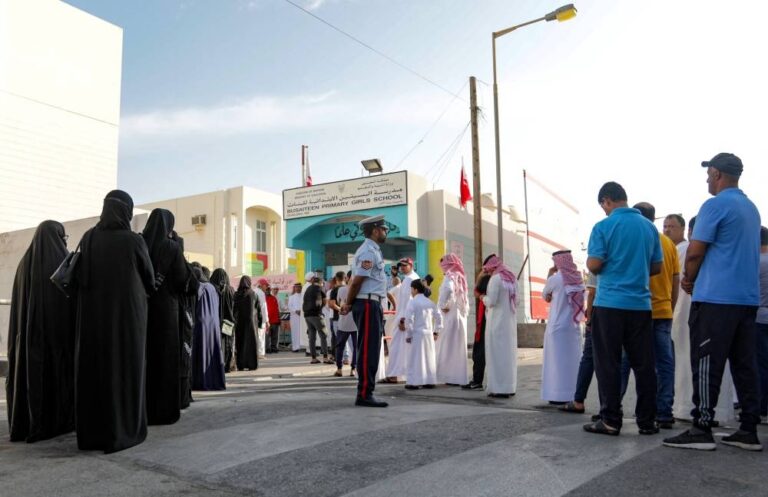 Bahrain holds election without opposition candidates