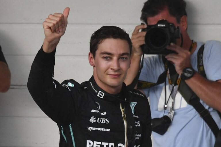 Russell sprint win sets up Mercedes v Red Bull showdown at Interlagos
