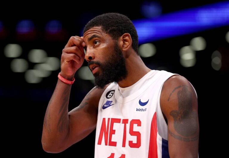 Report: Suspended Nets guard Irving to miss sixth straight game