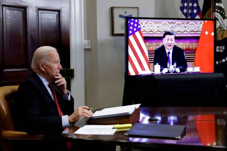 US President Biden says lines of communication with China to stay open