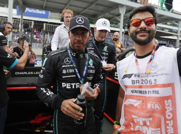 Honorary Brazilian Hamilton has Interlagos crowd behind him