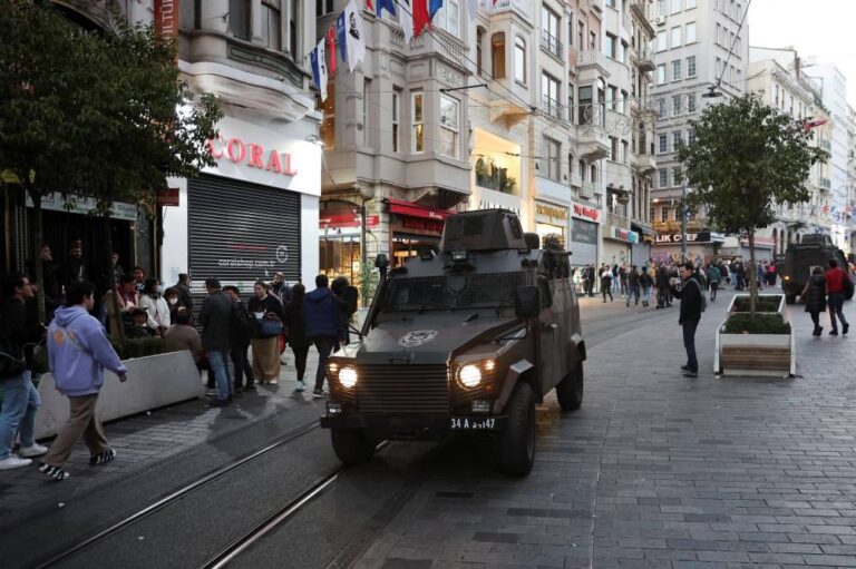 Turkey’s Erdogan says bomb attack in Istanbul kills 6, injures 53