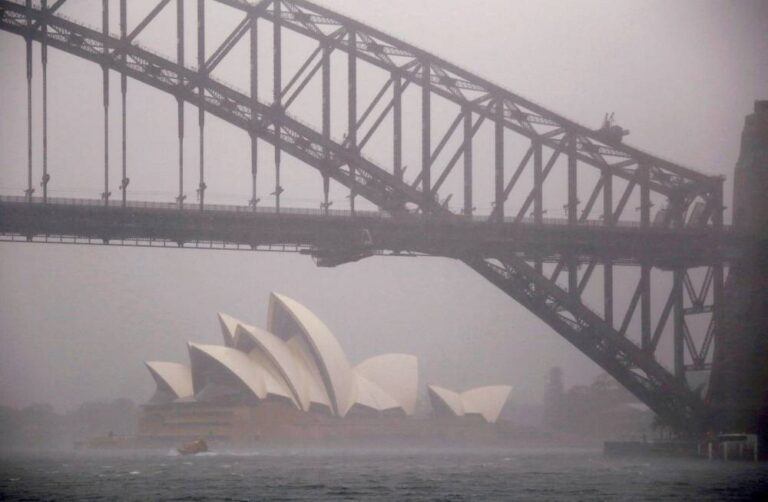 Flash floods in Australia’s southeast cut off inland towns