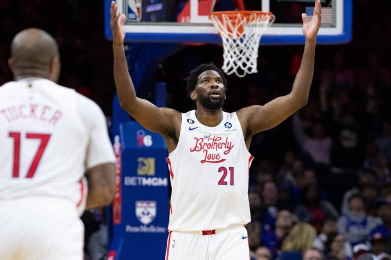 Embiid’s 59 points lead Sixers past Jazz, Garland’s 51 not enough for Cavs