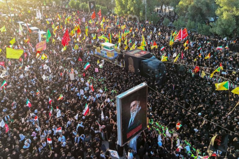 Iran braces for Khamenei’s burial in Mashhad as fresh US strikes escalate Middle East war