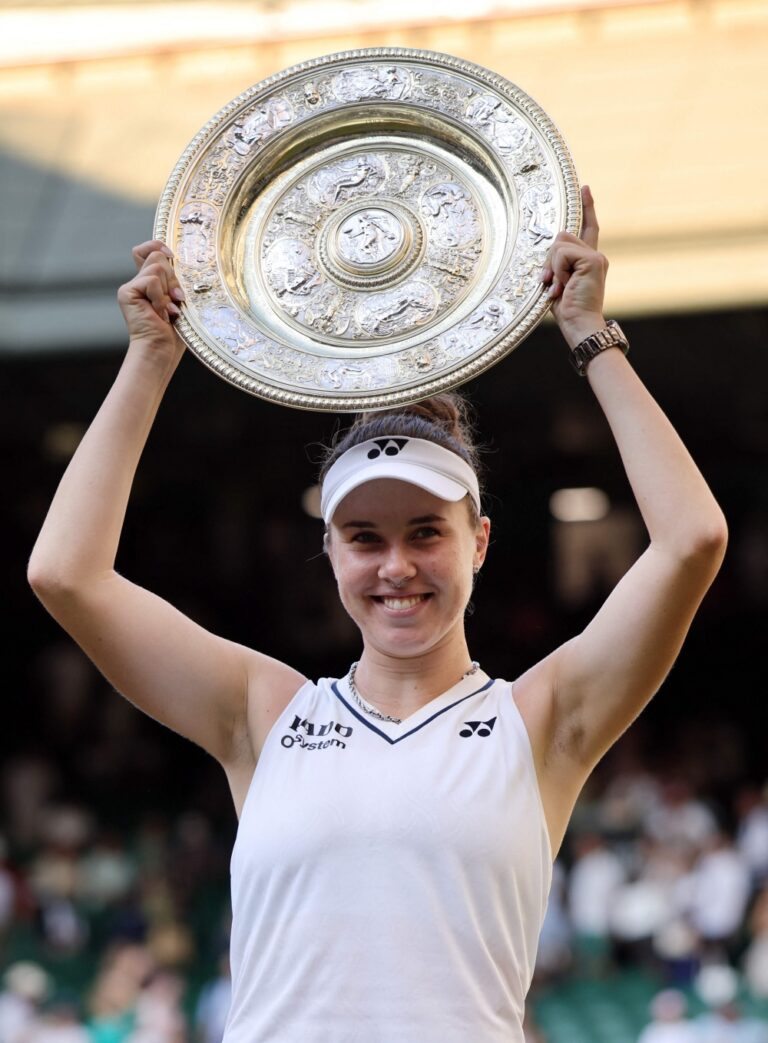 Noskova recovers from tears to become youngest woman to win Wimbledon in 15 years