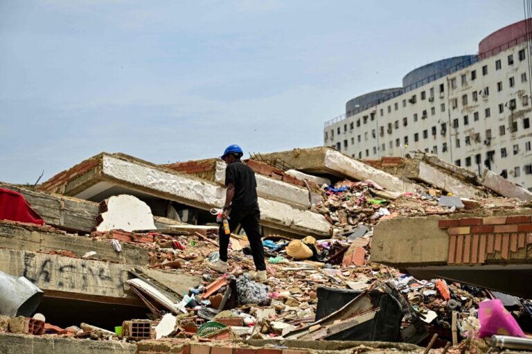 Amid rubble and despair, one man’s desperate hunt for his family