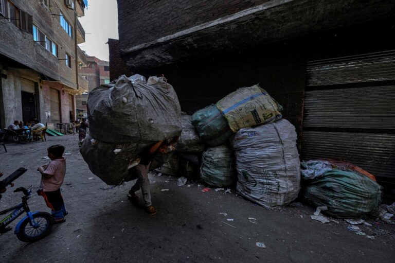 Garbage City cashes in as Iran war turns Cairo’s trash into plastic gold