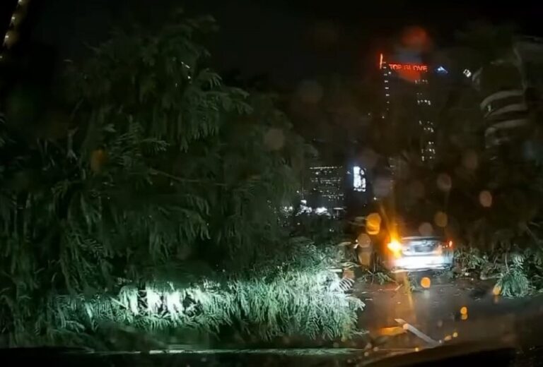 Man dies after tree falls on two cars along Jalan Tun Razak