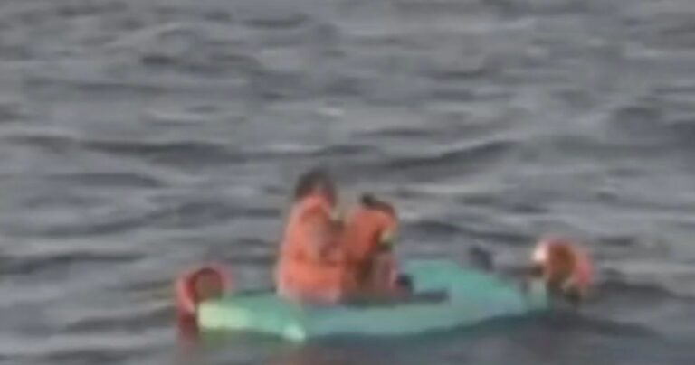 Five found alive after surviving four days clinging to fishing device after boat sinks off Indonesia’s South Sulawesi