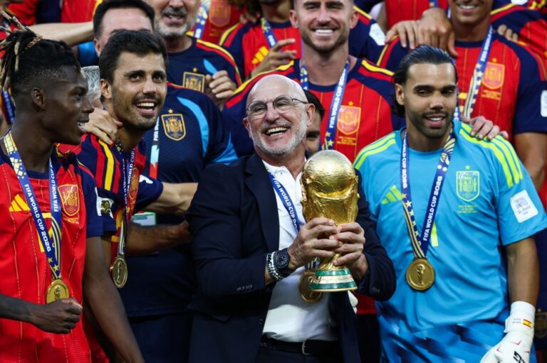 ‘Together, we are stronger’: De la Fuente proud as Spain’s golden generation completes World Cup mission