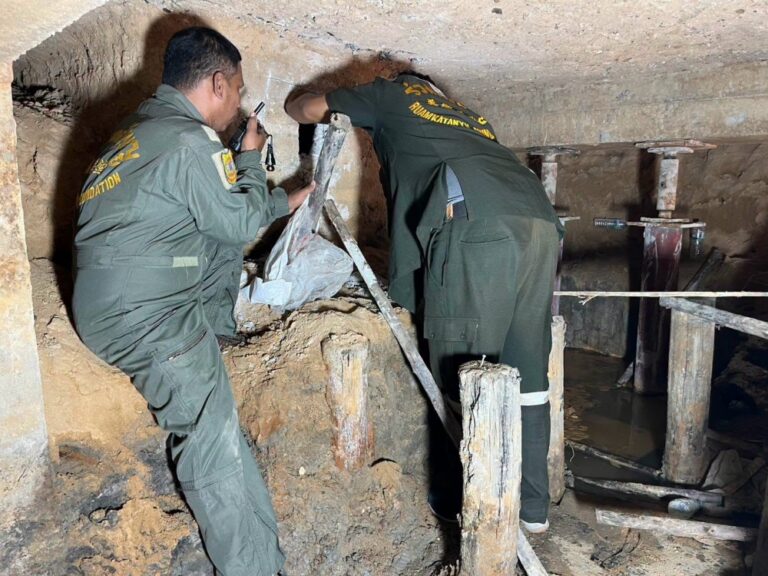 Who was she? Renovation workers uncover mystery skeleton in coffin beneath Bangkok’s century-old temple (VIDEO)