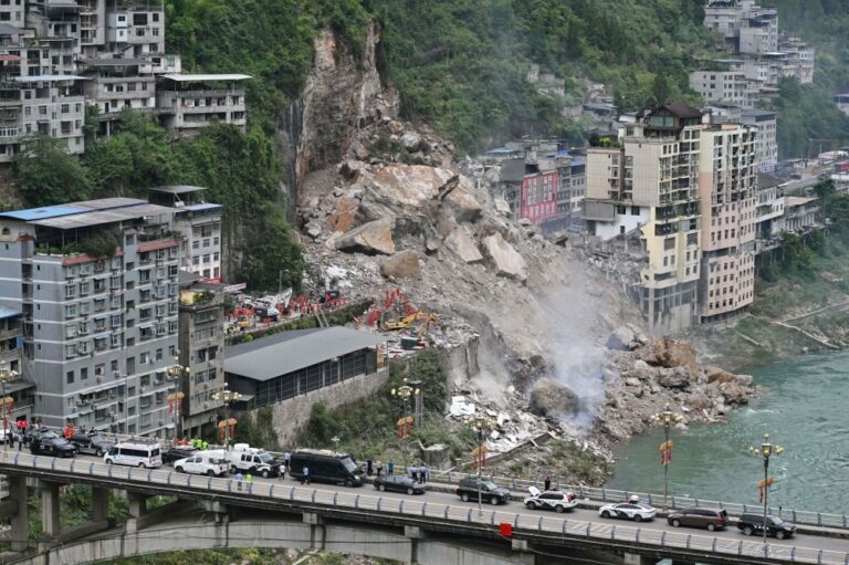 ‘No signs of life’ as China landslide death toll rises to 11, 50 missing, authorities say