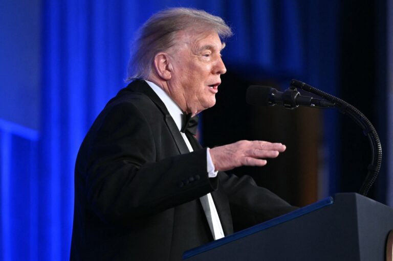 Trump returns to White House Correspondents’ Dinner under tighter security months after shooting scare