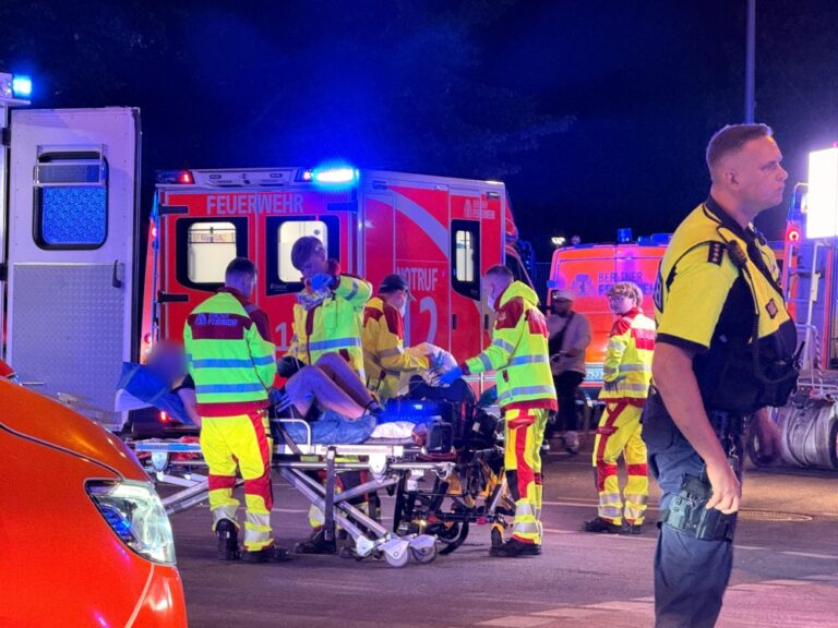 Car ploughs into Berlin Pride crowd, leaving at least one dead and about 15 hurt