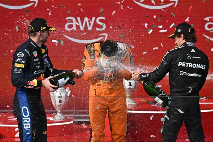 McLaren’s Norris beats Verstappen and Antonelli in Hungarian GP thriller