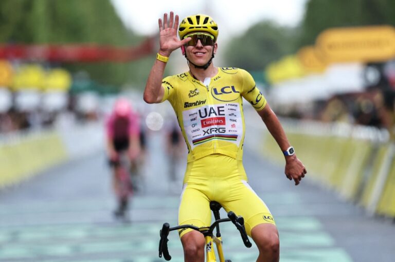 ‘Just live this moment’: Pogacar targets ‘small things in life’ after record fifth Tour de France win