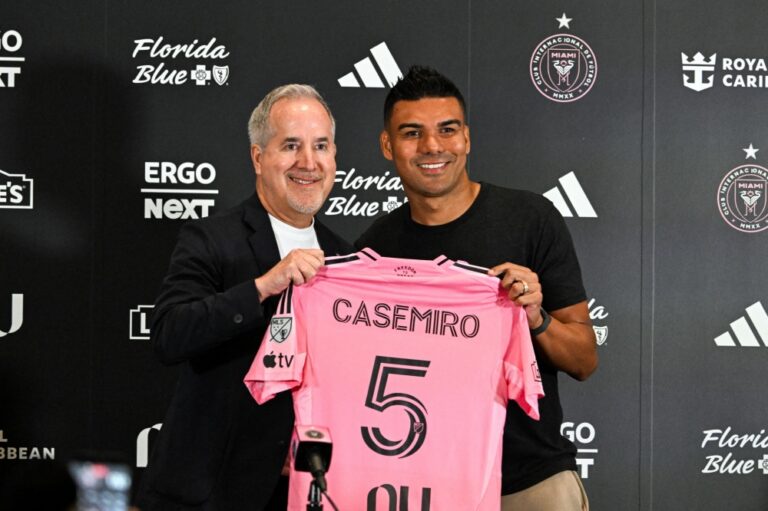 Casemiro can’t wait to team up with ‘god of football’ Messi after years as rivals