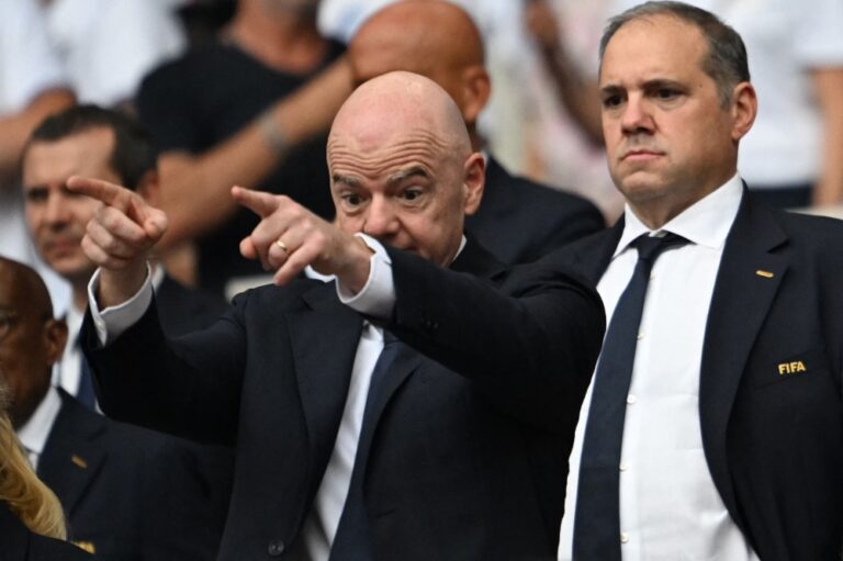 Fifa says ‘nobody is selling football’ as Uefa pushes back against World Cup cash plan