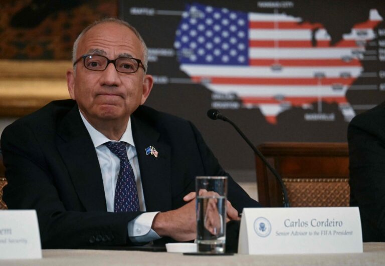 Senior Infantino adviser Carlos Cordeiro resigns over Fifa’s ‘bad deal for football’