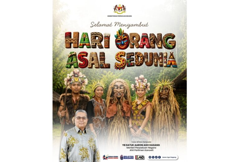 National unity minister says Orang Asal heritage part of Malaysia’s national identity, not separate