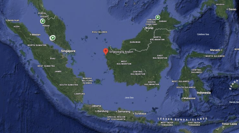 West Kalimantan airport cancels all flights as forest fire haze chokes Borneo skies