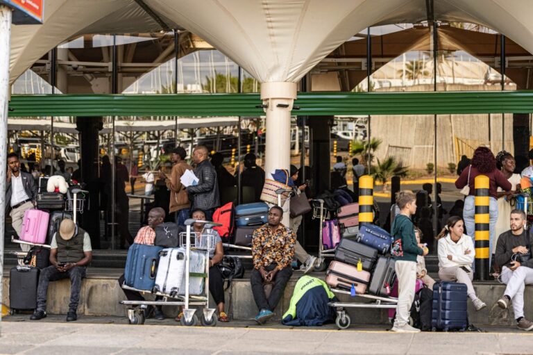 Passengers stranded overnight by Kenya airport strike