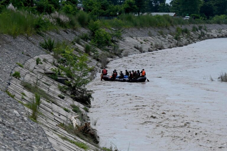 Swollen rivers, deep gorges and washed‑out roads hinder Nepal rescue effort as flood toll rises